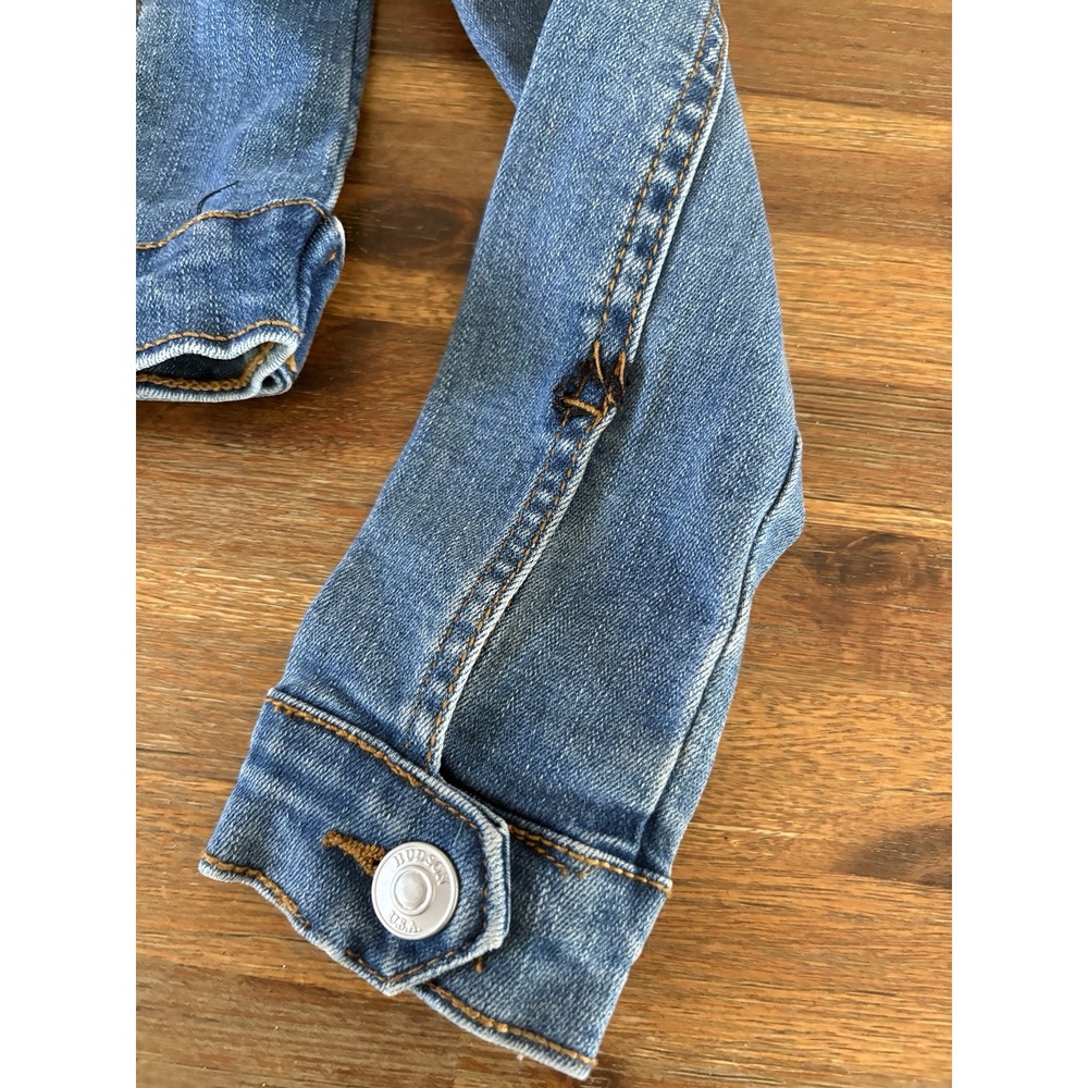 Hudson Denim Jacket‎ KIDS GIRLS SIZE 5 Jean Coat - Picture 11 of 16